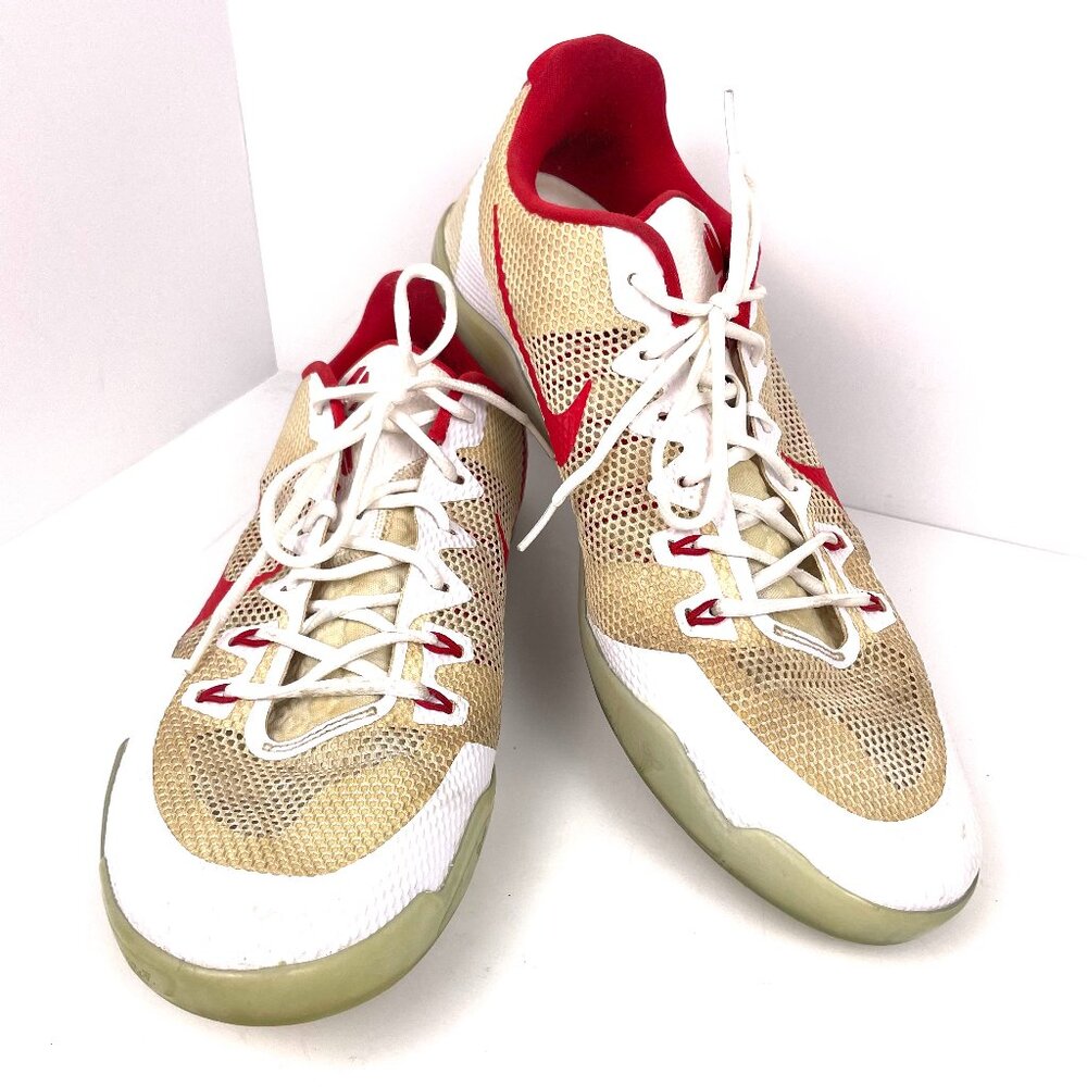 Nike Kobe 11 TB “White Gym Red” Men’s Basketball Shoes 856485-161 Size 15.5